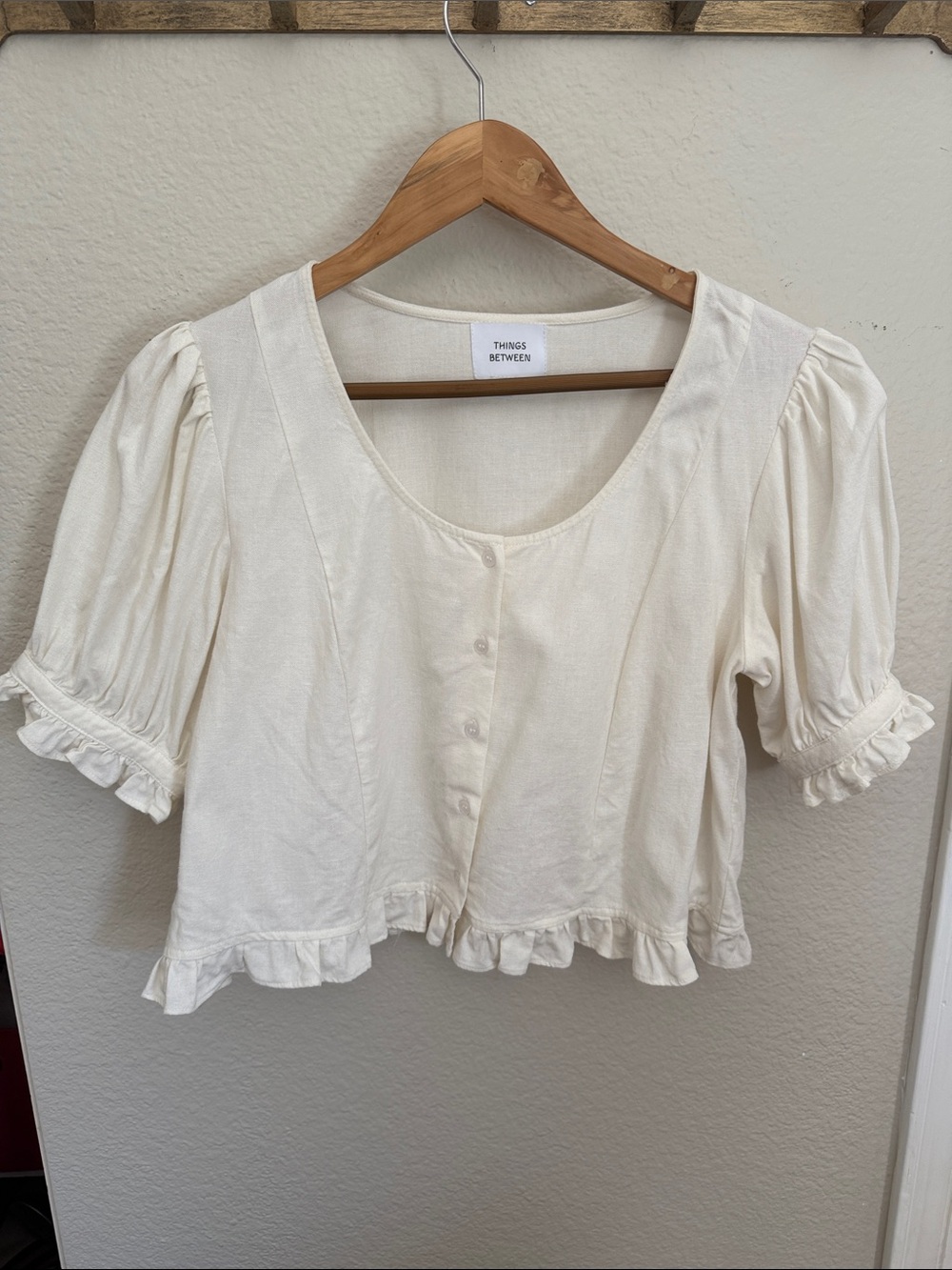 Shopdahl Charlie Cream top